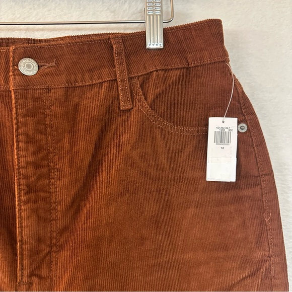Old Navy Camel brown flared legs Corduroy Pants size 12 Women - Picture 11 of 12